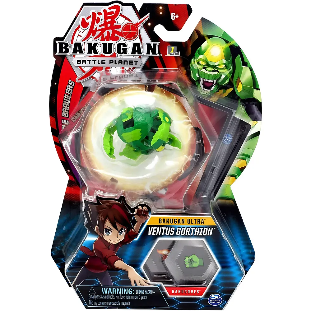 Spin Master Bakugan Battle Planet - Ventus Gorthion