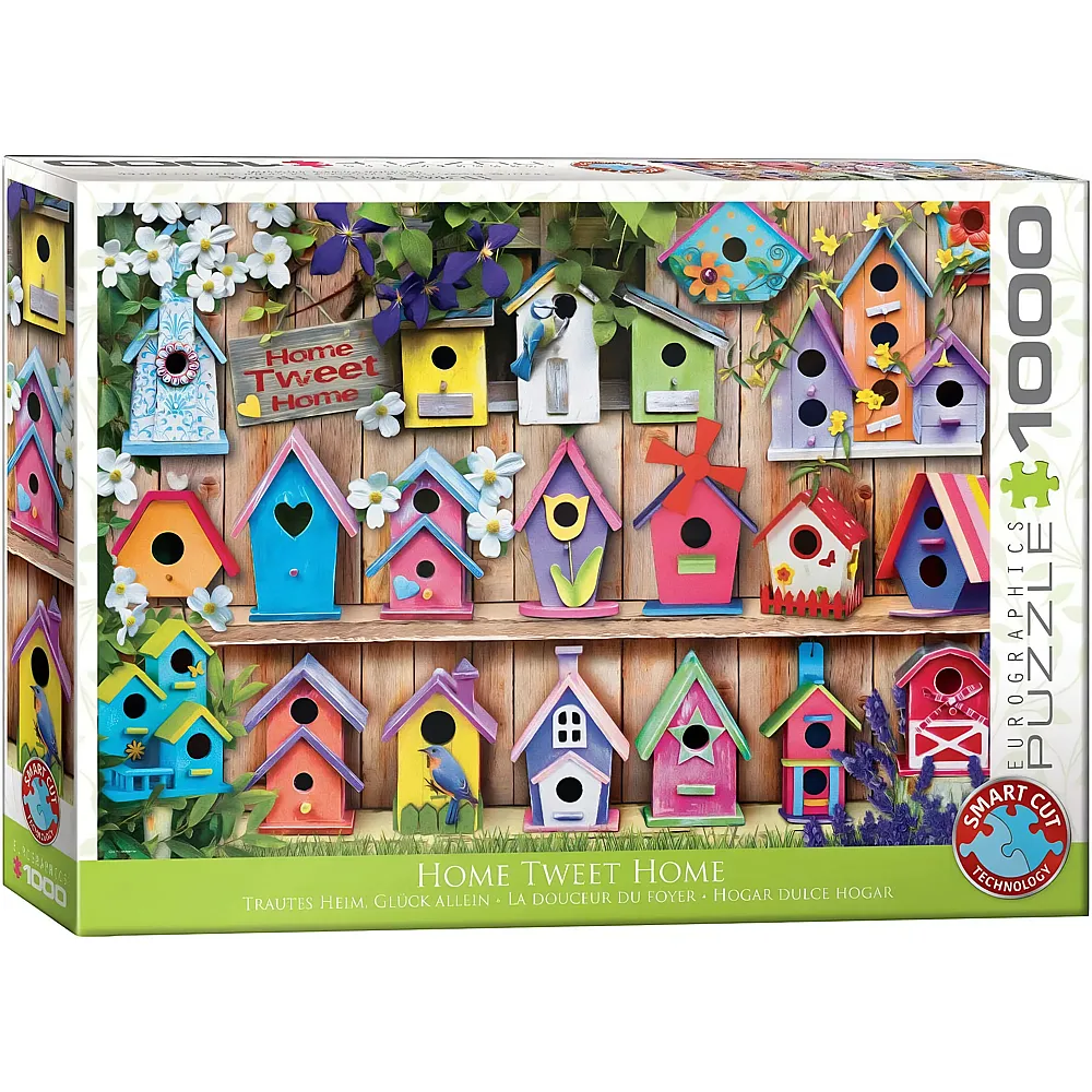 Eurographics Puzzle Home Tweet Home - 1000 pi�ces