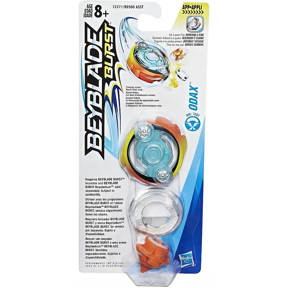 Beyblade Evolution Single Tops Odax