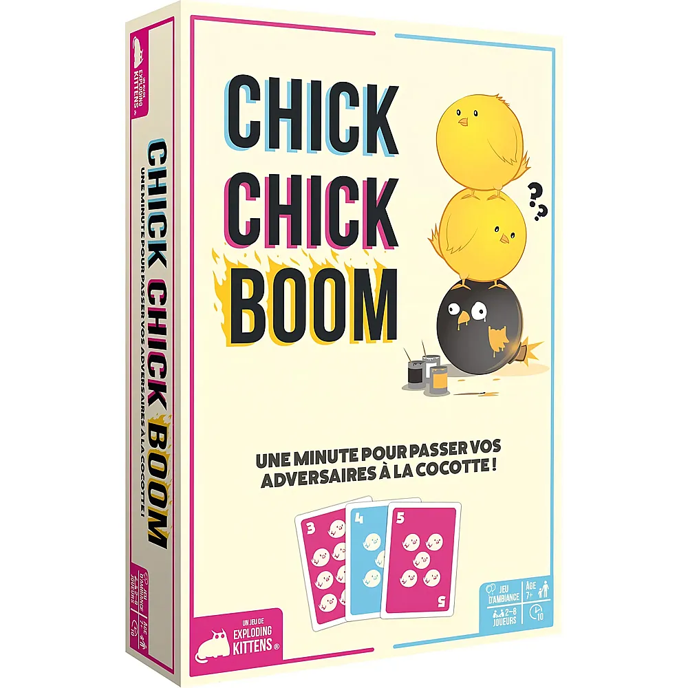 Exploding Kittens Chick Chick Boom - Franais