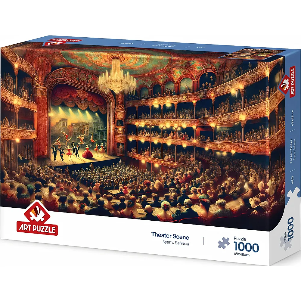 Art Puzzle Im Theater - 1000 Teile