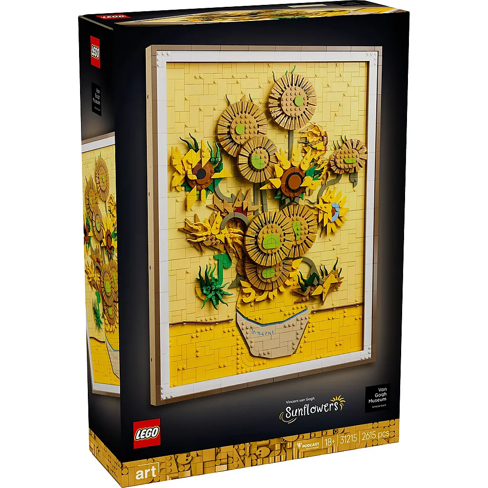 LEGO Art Vincent van Gogh  Sonnenblumen 31215