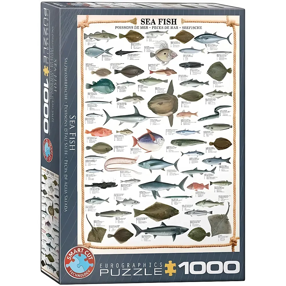 Eurographics Puzzle Les Poissons - 1000 pi�ces