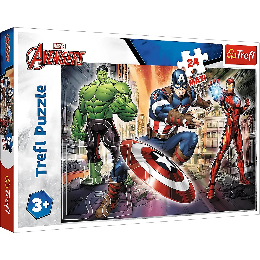 Trefl Puzzle The Avengers - 24 Teile - Puzzle 10-104 Teile