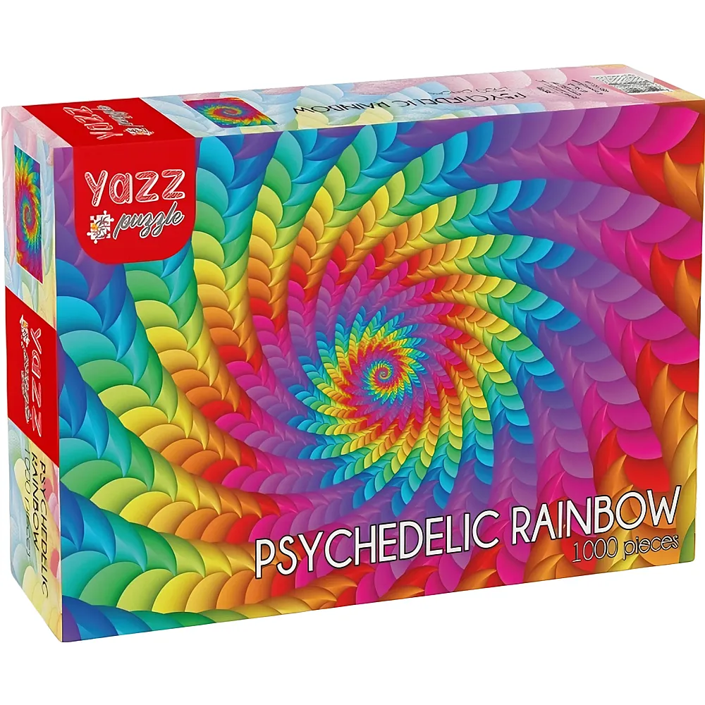 Yazz Puzzle Psychedelic Rainbow 1000Teile