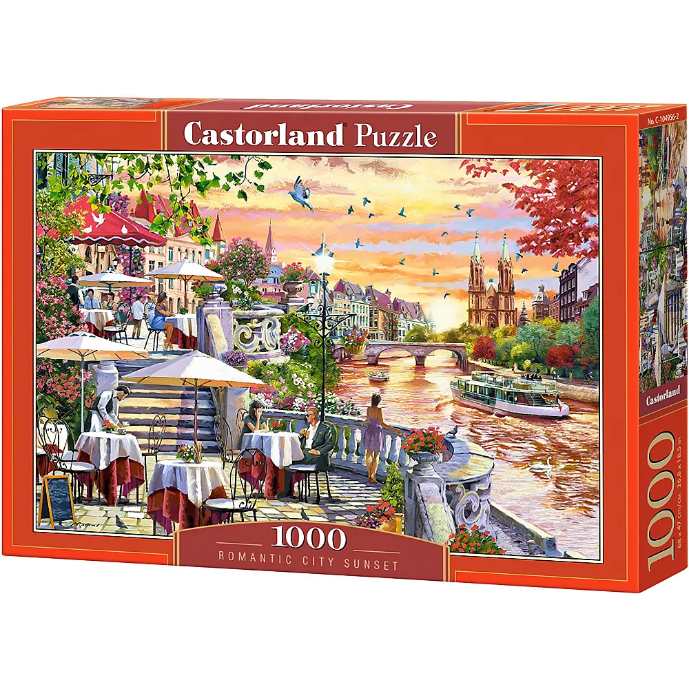 Castorland Puzzle Romantischer Sonnenuntergang - 1000 Teile