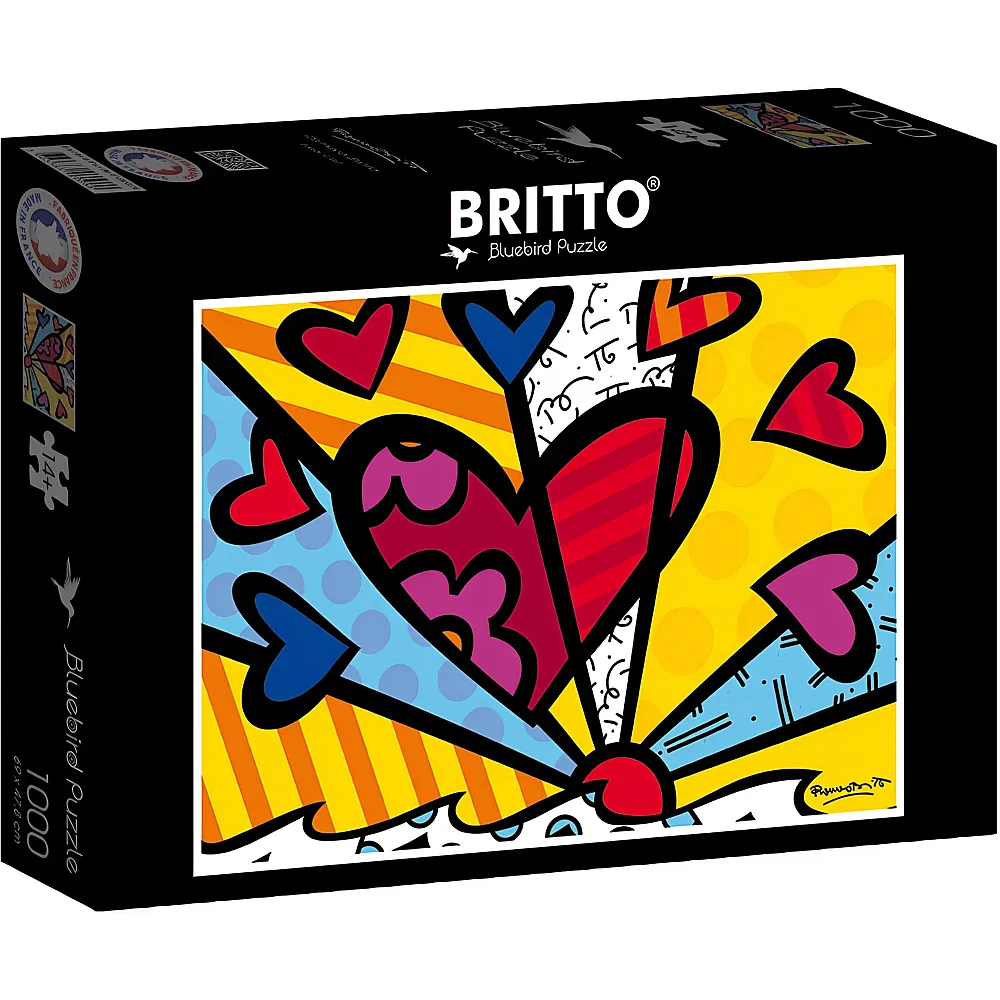 Bluebird Puzzle Romero Britto New Day 1000Teile