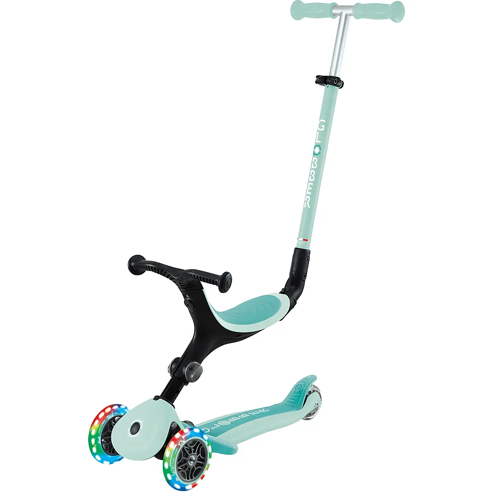 Globber Scooter Go Up Active Lights Mint