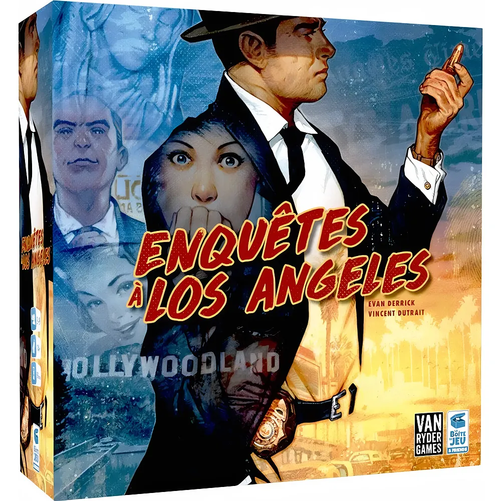 LA Boite DE Jeu Enquetes A Los Angeles FR