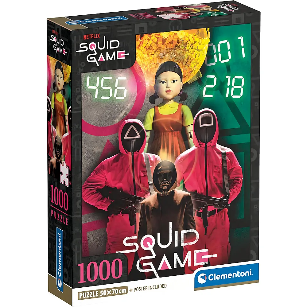Clementoni Puzzle Squid Game - 1000 Teile