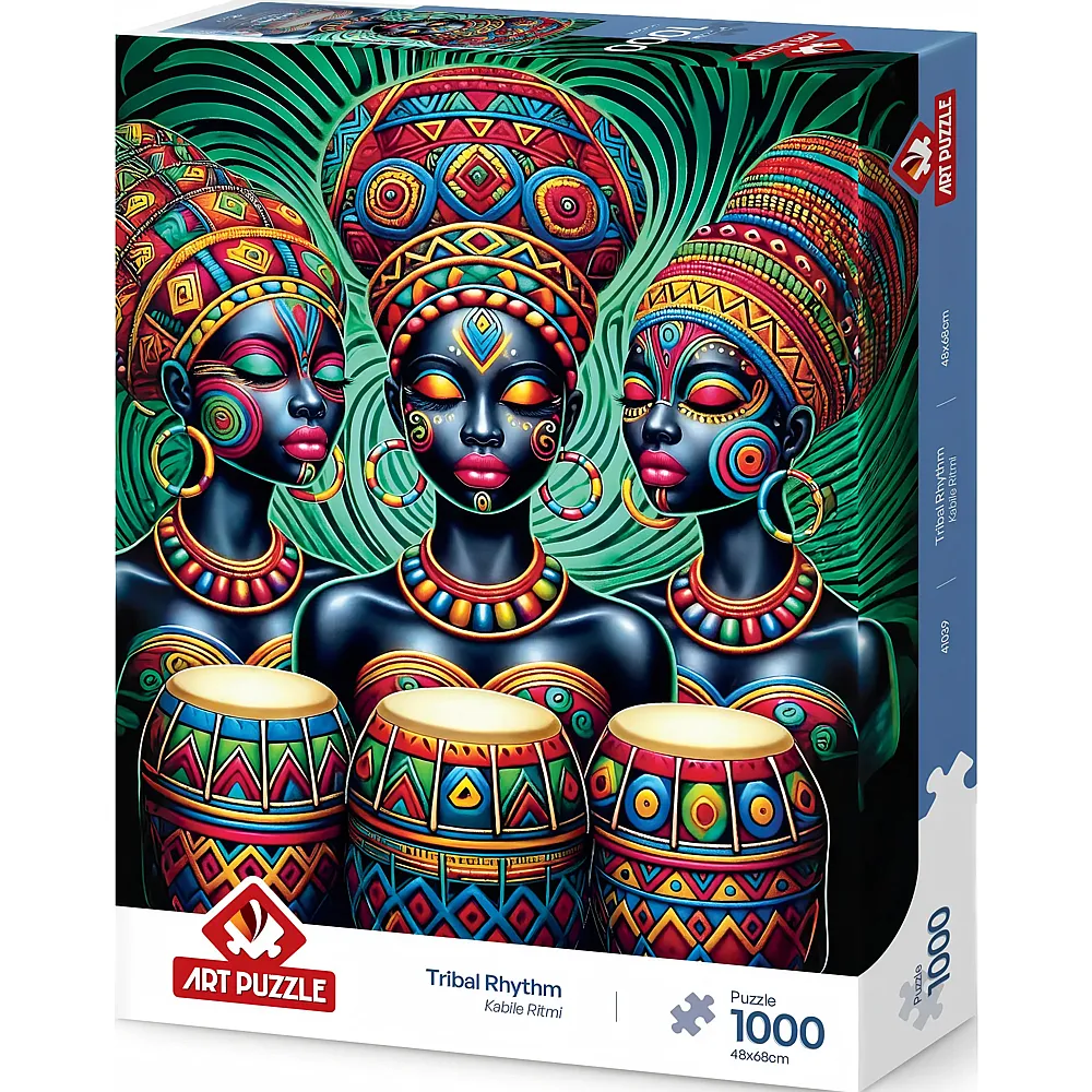 Art Puzzle Stammesrythmus - 1000 Teile