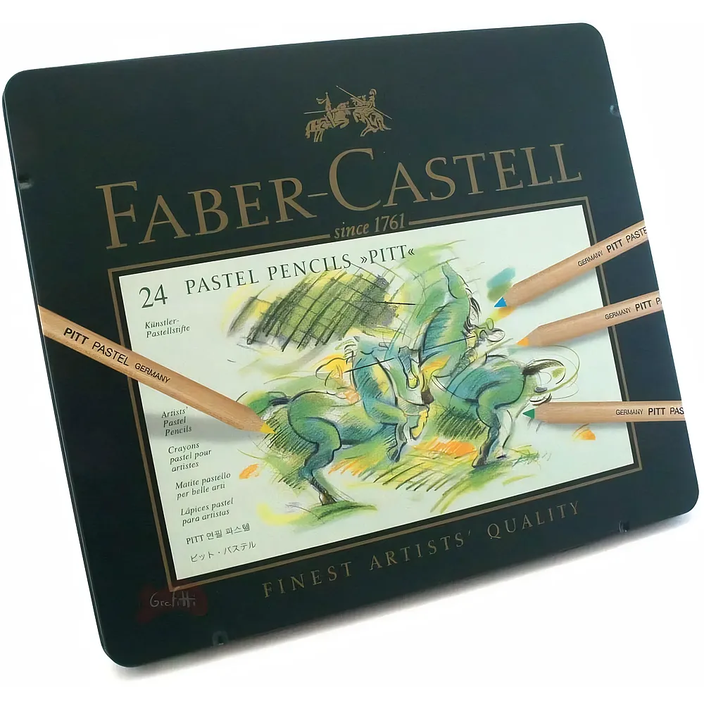 Faber-Castell Farbstift Pitt Pastell 24Teile