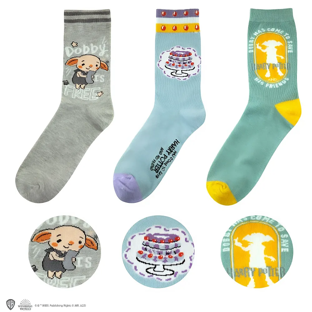 Cinereplicas Harry Potter: Dobby Socken 3 St�ck