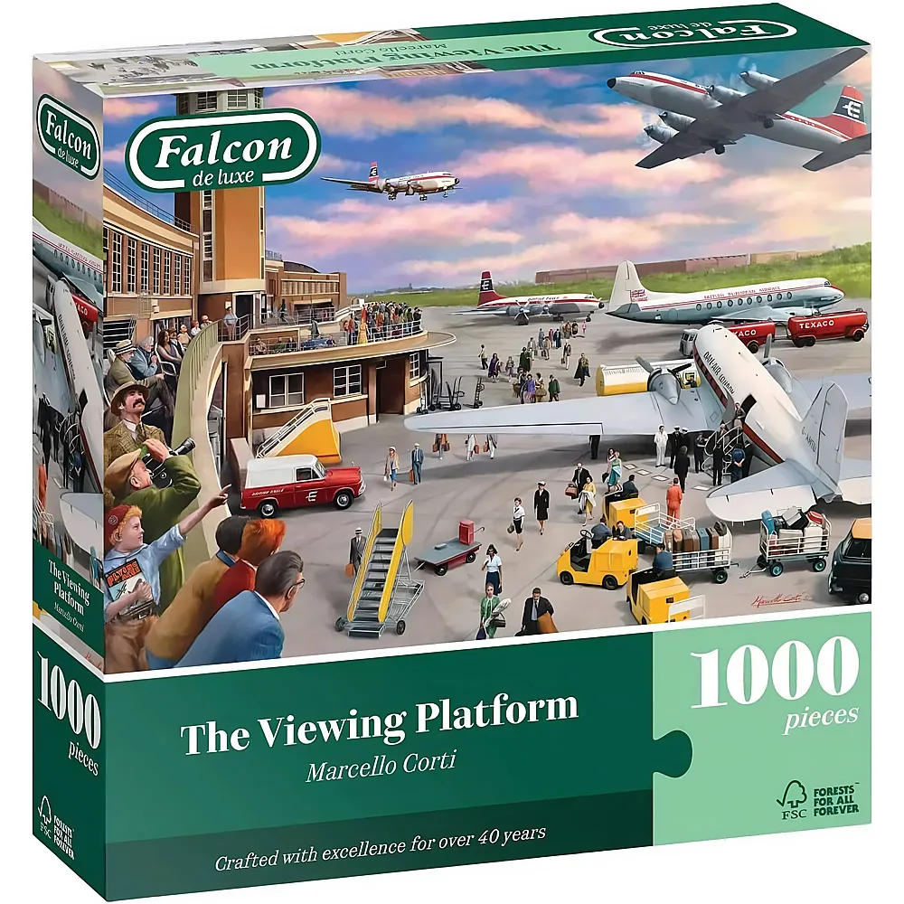 Falcon Puzzle Flughafen-Terminal - 1000 Teile | Puzzle 1000 Teile