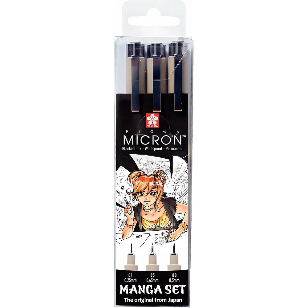 Sakura Fineliner Manga Pigma Micron - Suche