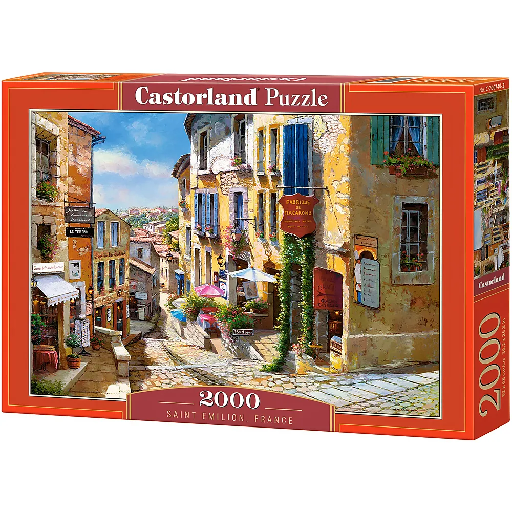 Castorland Puzzle Saint-milion, France 2000Teile