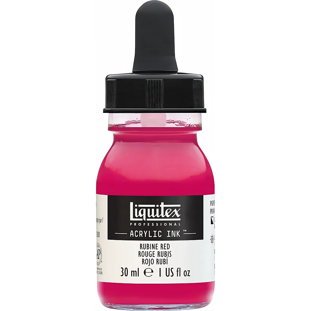Liquitex Lqx Prof. Acrylic Ink 30ml Flasche Rubinrot - Suche