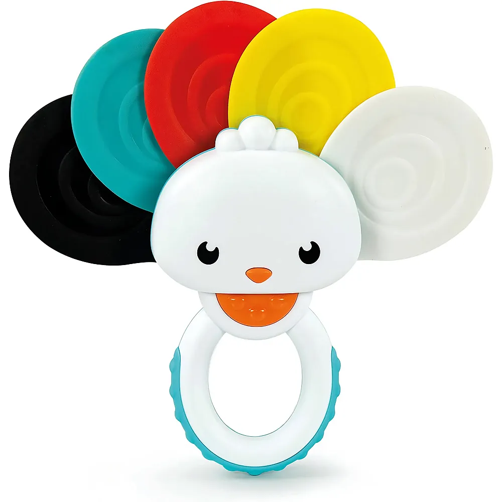 Clementoni Baby Rassel Pfau