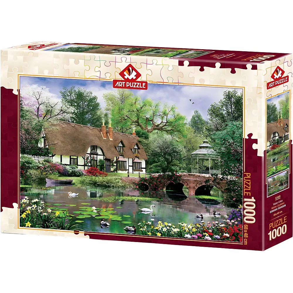Art Puzzle Lotus Flowers - 1000 Teile