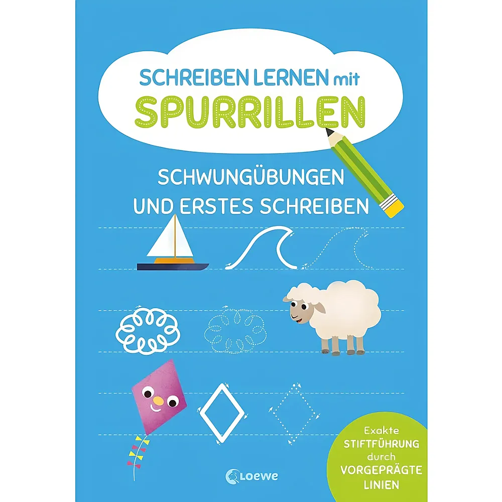 Loewe Schwung�bungen & Schreiben Spurrillen