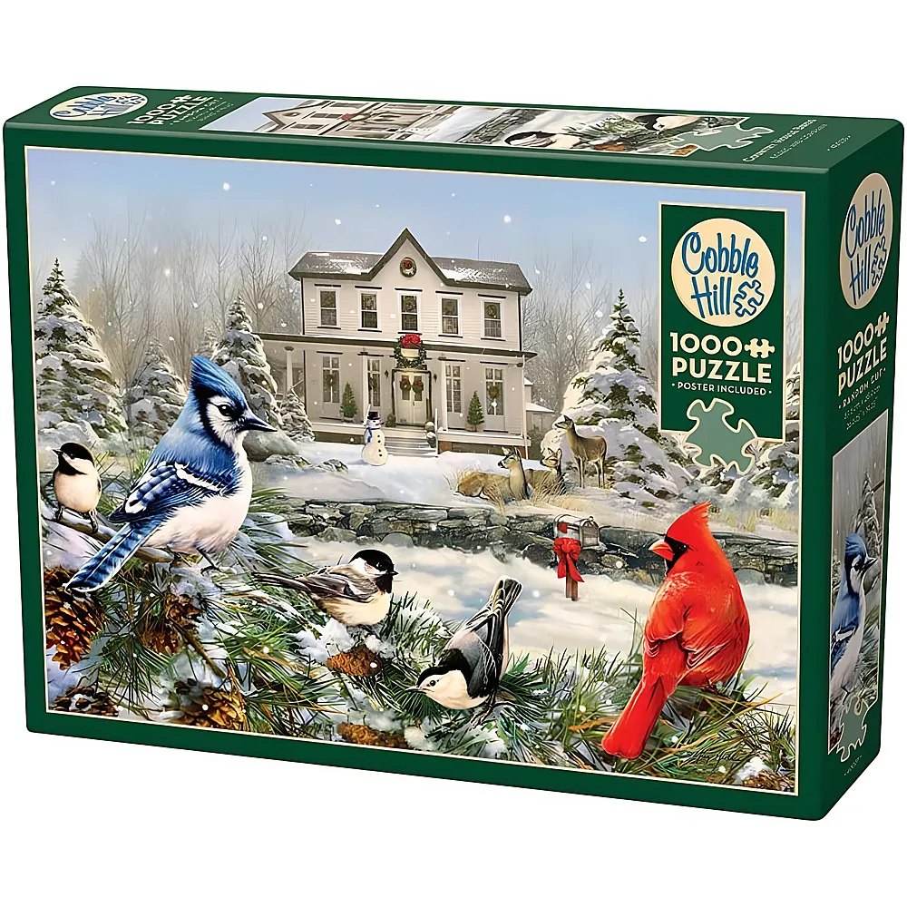 Cobble Hill Puzzle Country House Birds 1000Teile