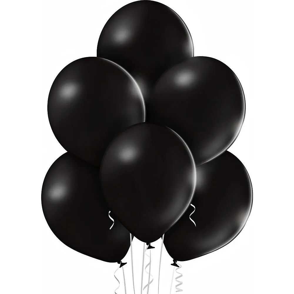 Sombo 8 Ballone schwarz 30cm
