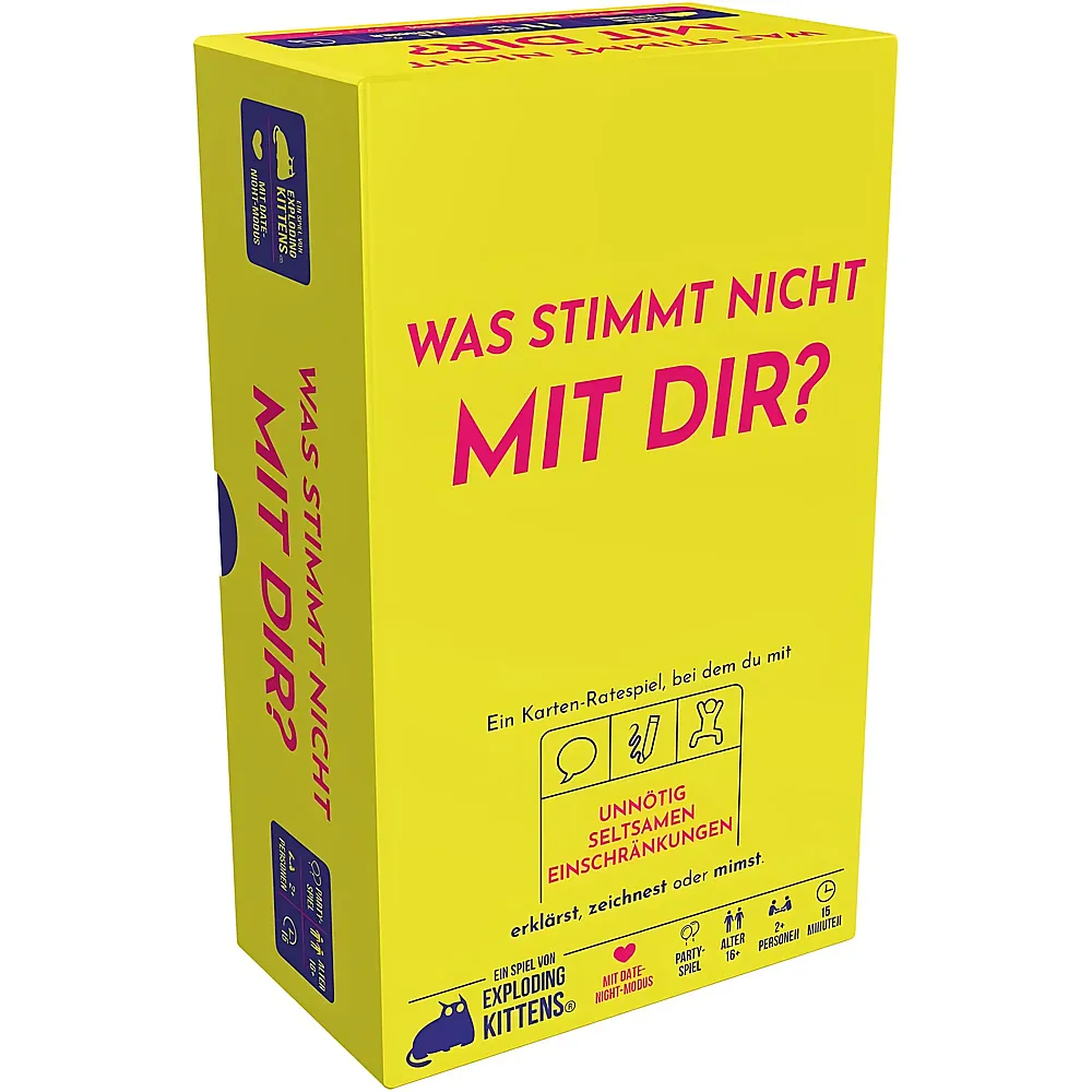 Exploding Kittens Was stimmt nicht mit dir - Deutsch