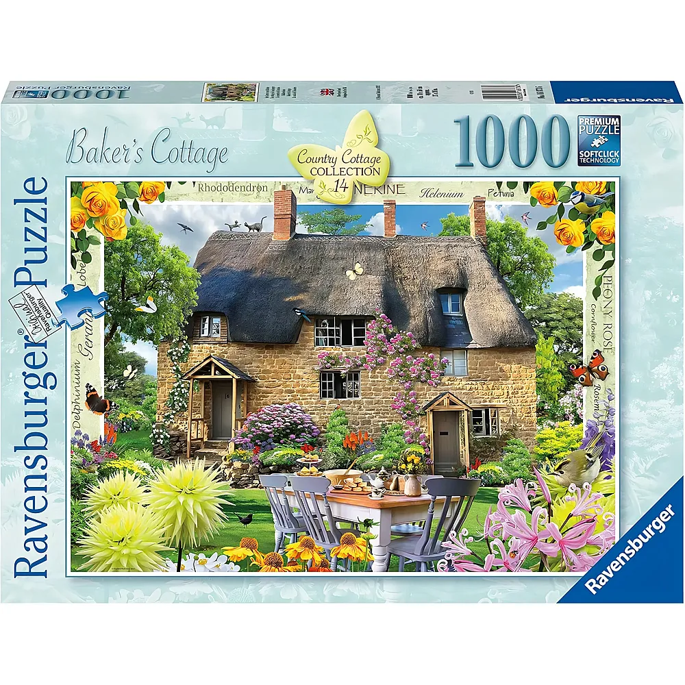 Ravensburger Puzzle Country Cottage No.14 - Baker's Cottage - 1000 Teile