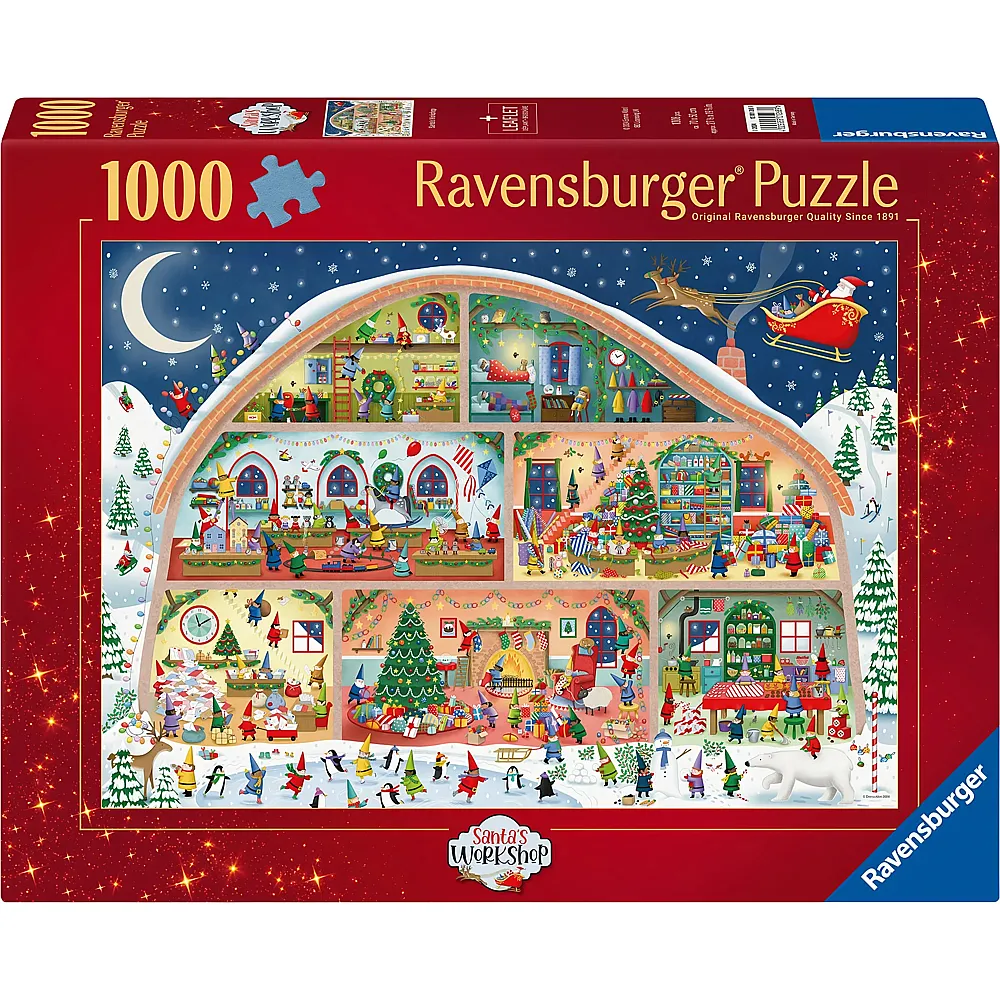 Ravensburger Weihnachtswerkstatt 1000Teile