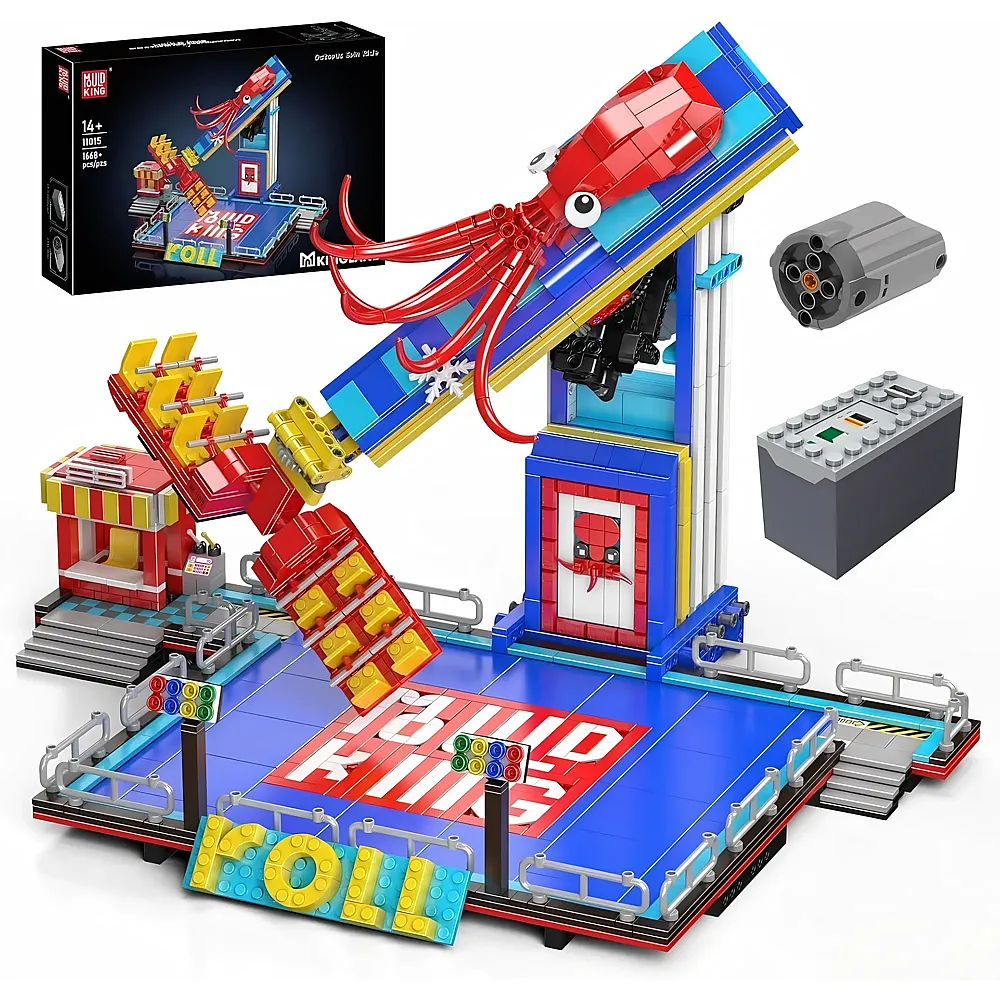 Mould King Kingland Octopus Spin Ride MK-11015