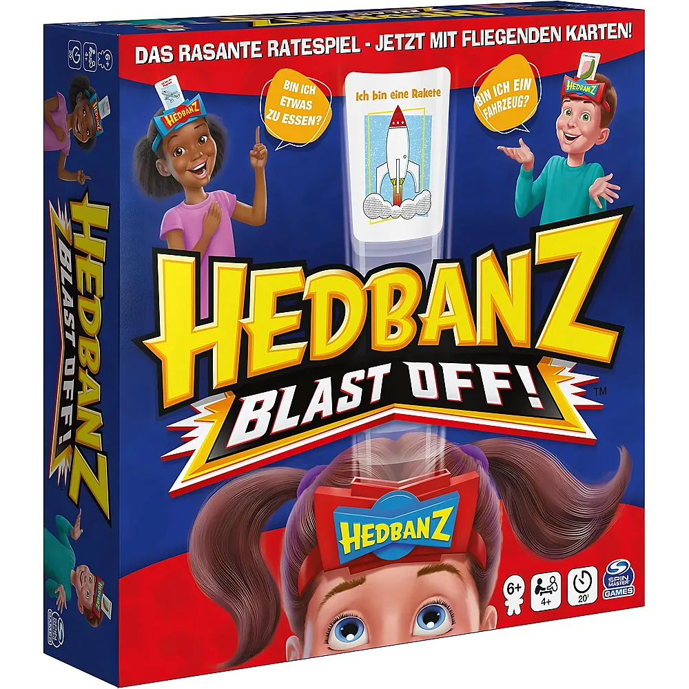 Spin Master Games Hedbanz Blast Off - Deutsch