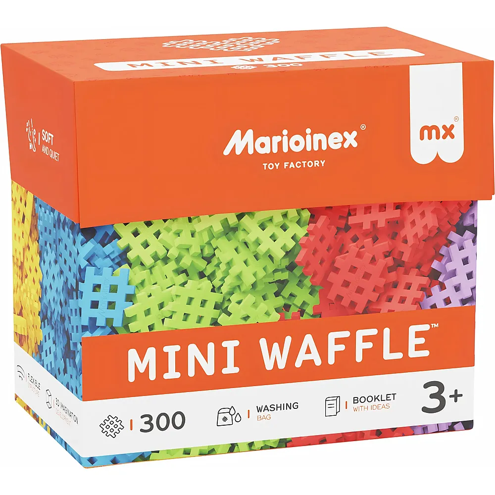 Marioinex Mini Waffle Bausteine - 300 Teile