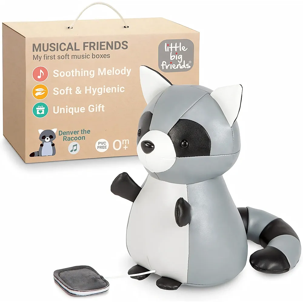 Little Big Friends Die Musiktiere - Denver Der Waschbr