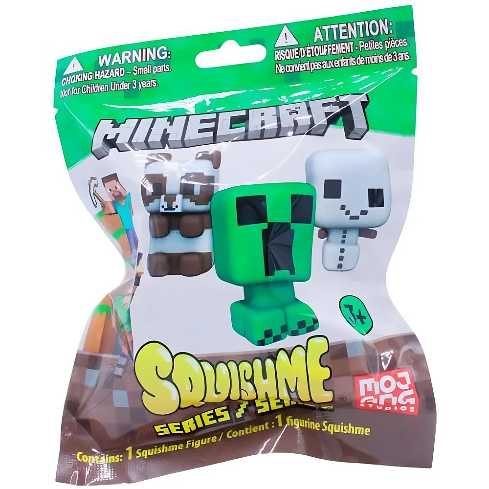 Just Toys Minecraft SquishMe Serie 5 6,5cm