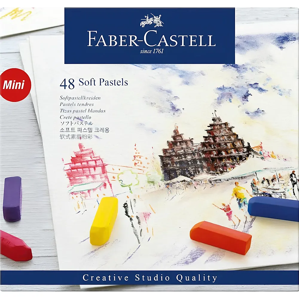 Faber-Castell Softpastellkreiden Mini