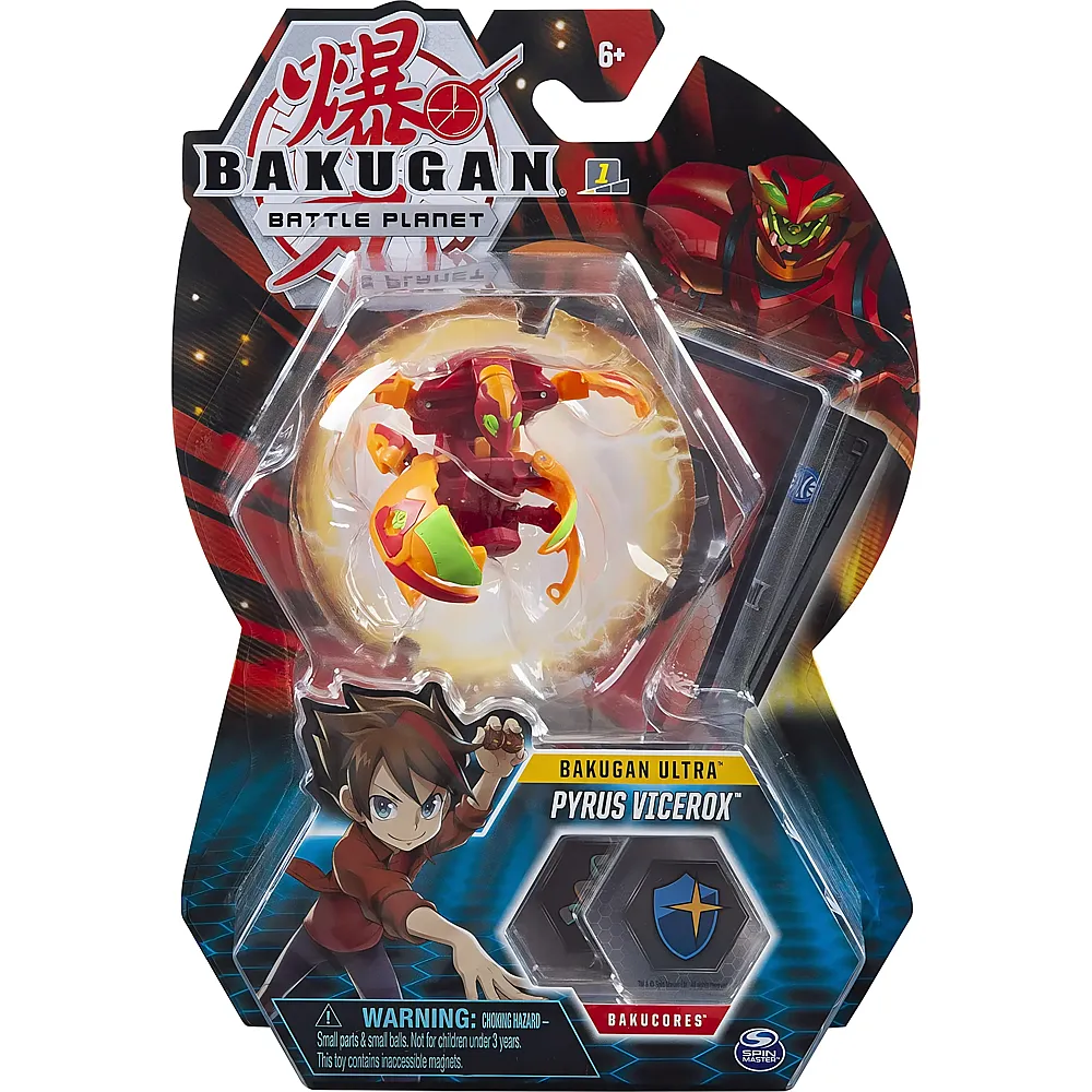 Spin Master Bakugan Battle-Planet - Ultra Pyrus Vicerox