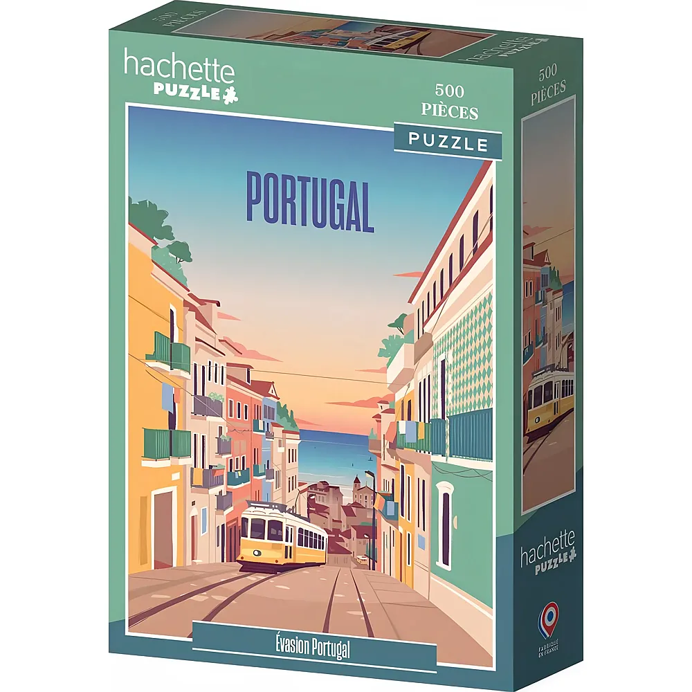 Hachette Puzzle Urlaubstr�ume Portugal - 500 Teile