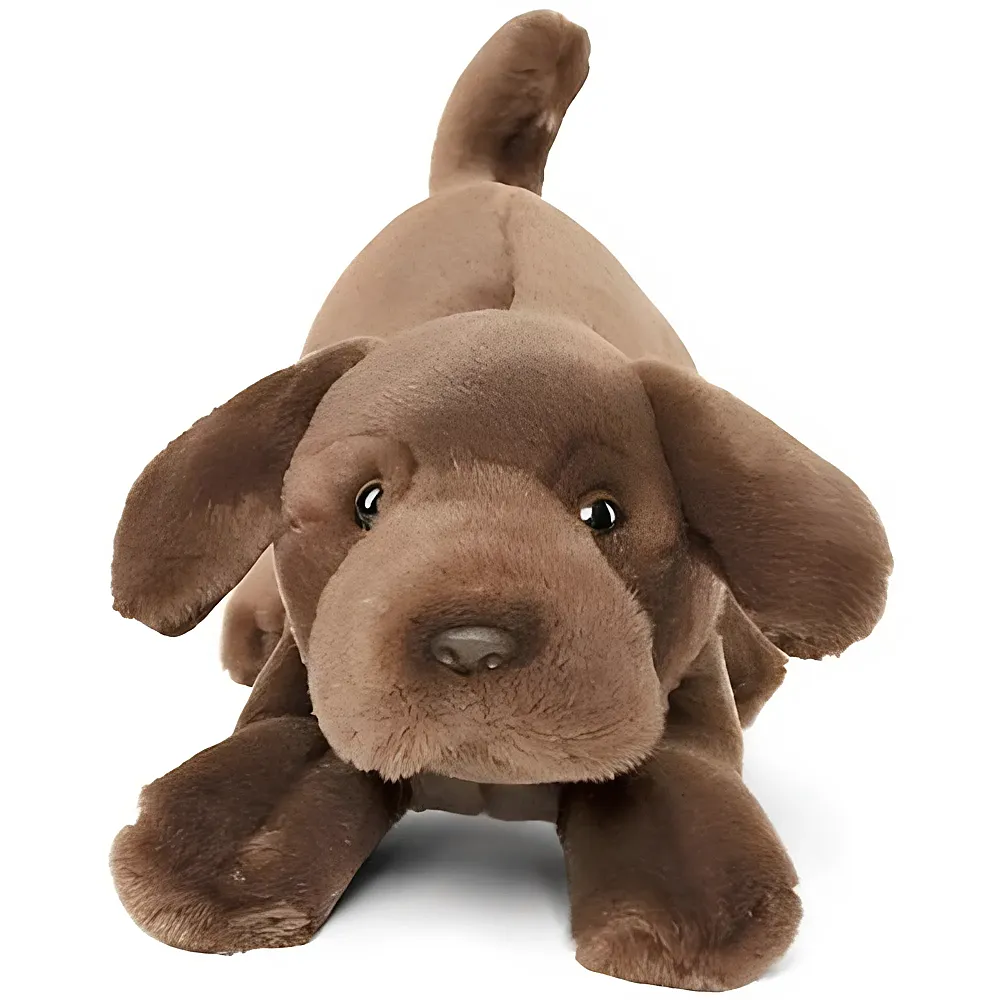 Living Nature Schoko Labrador Welpe - 36 cm | Hunde Pl�sch
