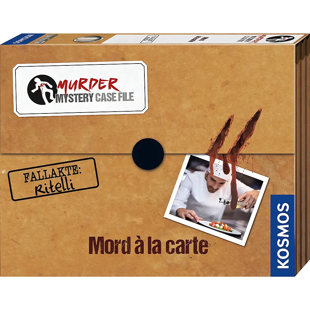 Kosmos Murder Mystery Case File - Mord a la Carte - Deutsch