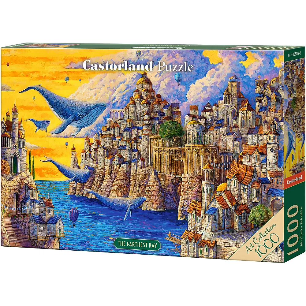 Castorland Puzzle Art Collection The Farthest Bay 1000Teile