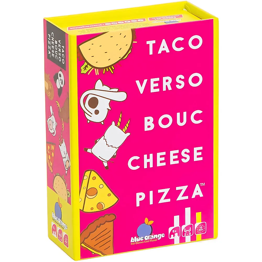 Blue Orange Taco Verso Bouc Cheese Pizza FR