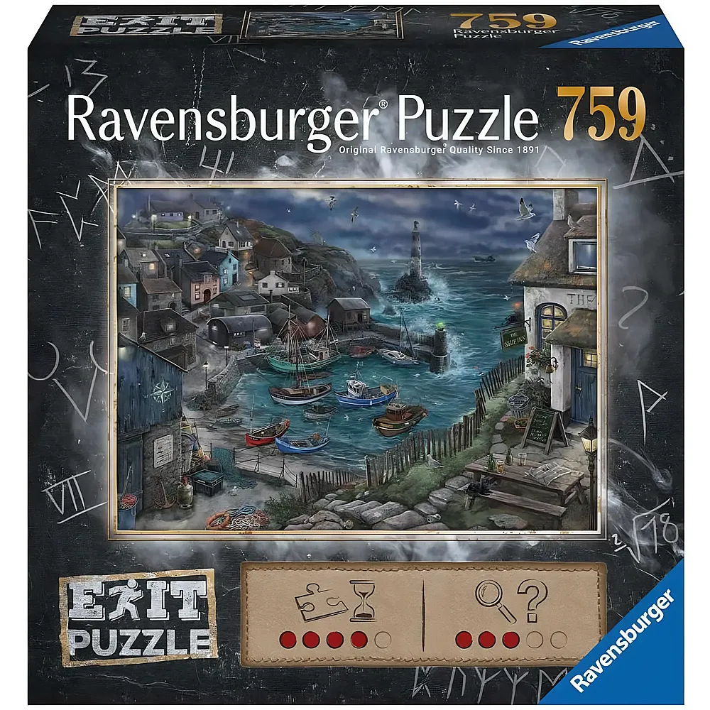 Ravensburger Puzzle Escape Das Fischerdorf 759Teile