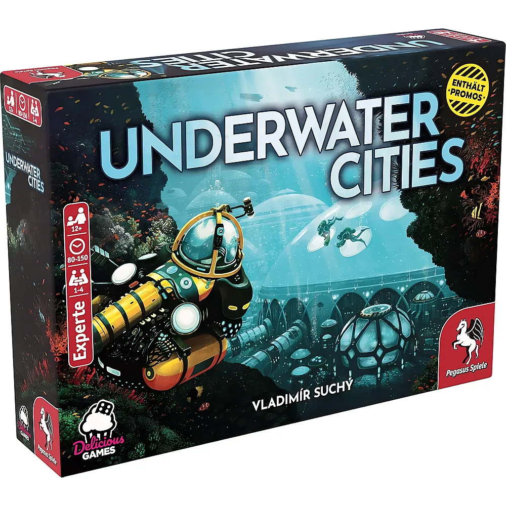 Pegasus Spiele Underwater Cities - Deutsch