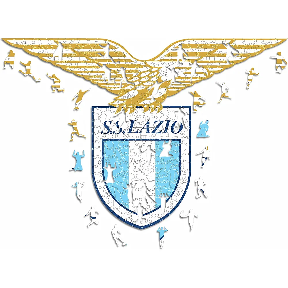 meinspielzeug - Iconic Puzzle SS Lazio Logo 250Teile | Holzpuzzle