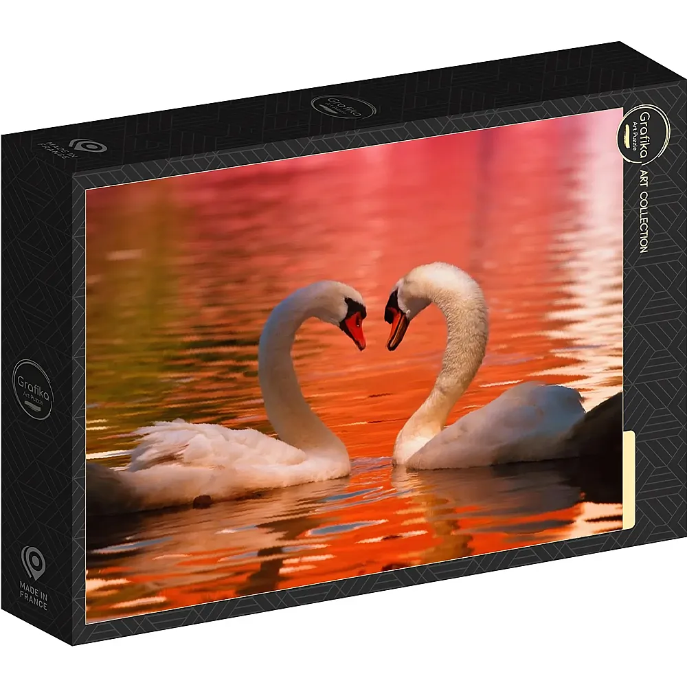 Grafika Puzzle Art Collection Verliebte Schw�ne - 1000 Teile