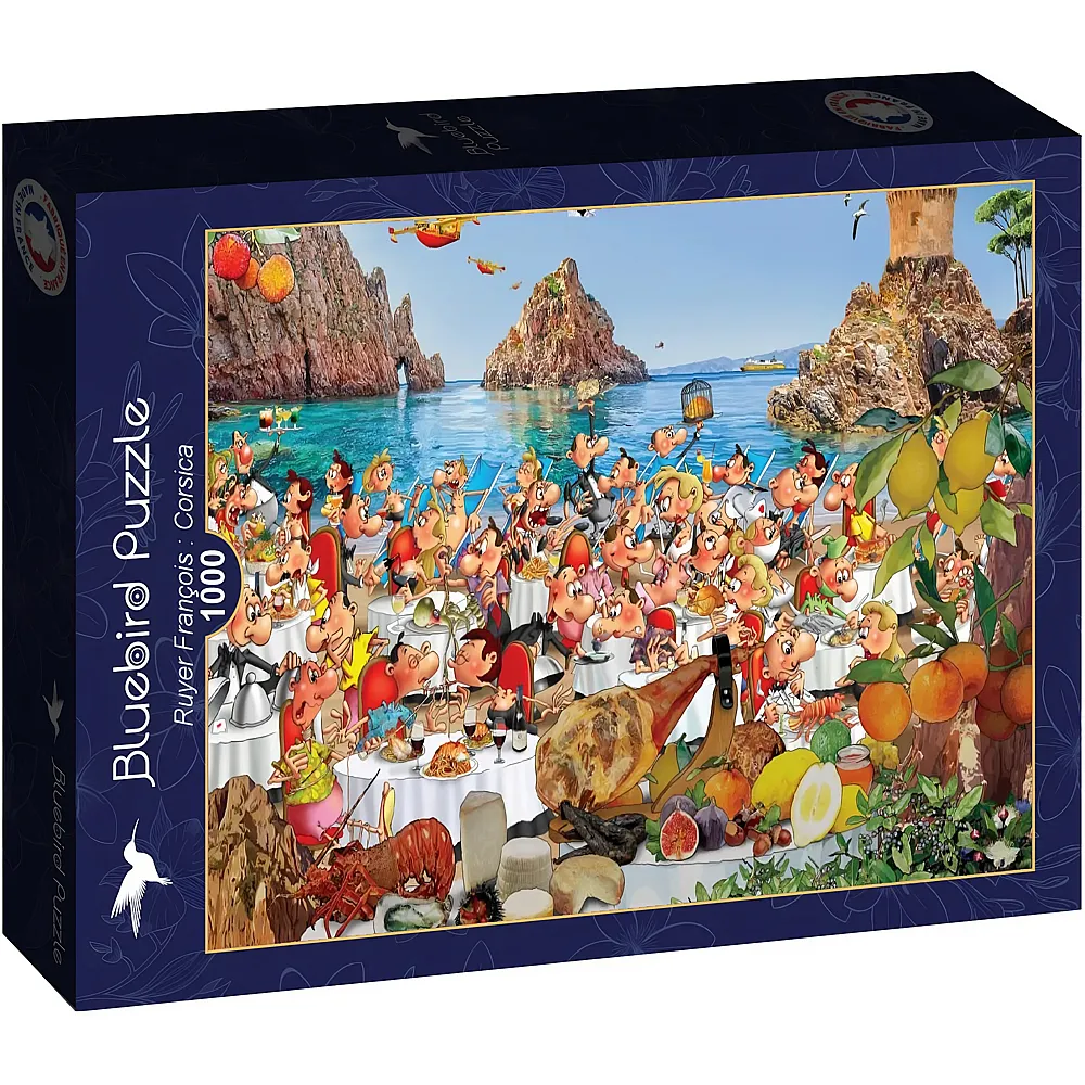 Bluebird Puzzle Ruyer Franois : Corsica - 1000 Teile