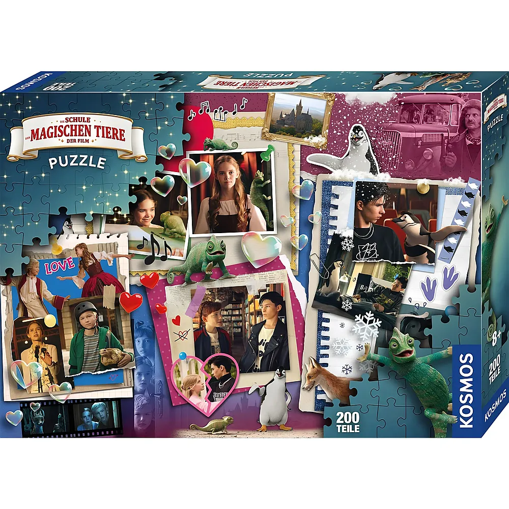 Kosmos Puzzle Die Schule der magische Tiere 200Teile