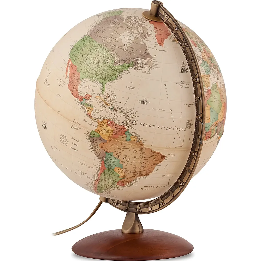 Tecnodidattica Globe Lumineux Antiquus 30cm FR