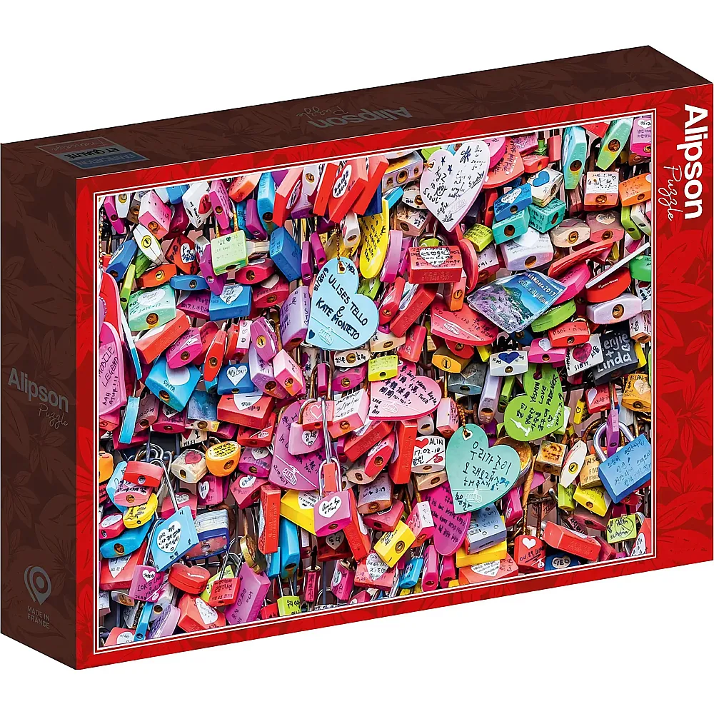 Alipson Puzzle Liebesschl�sser 1000Teile