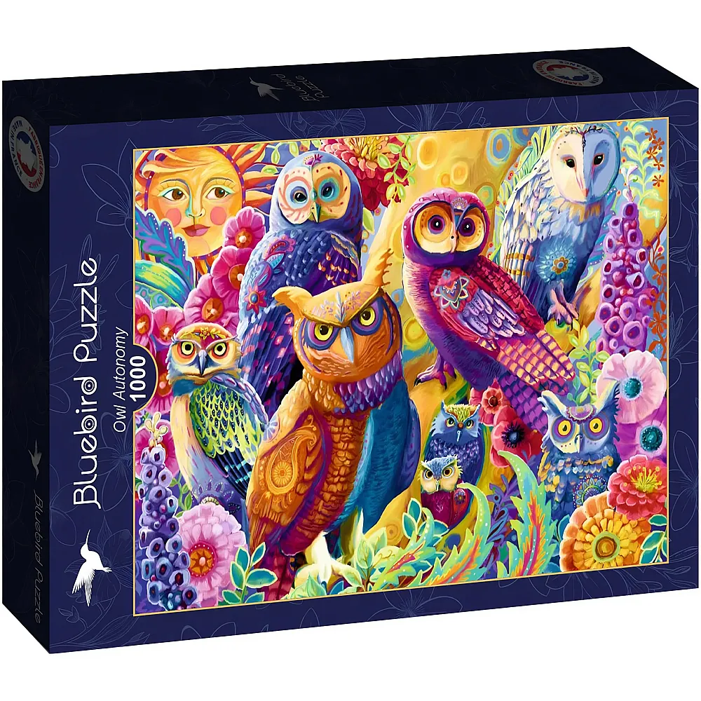 Bluebird Puzzle Owl Autonomy - 1000 Teile